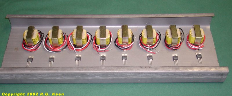 An Eight Output Pedalboard Power Supply