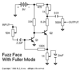 Fuller Suggested Modified Fuzz Face